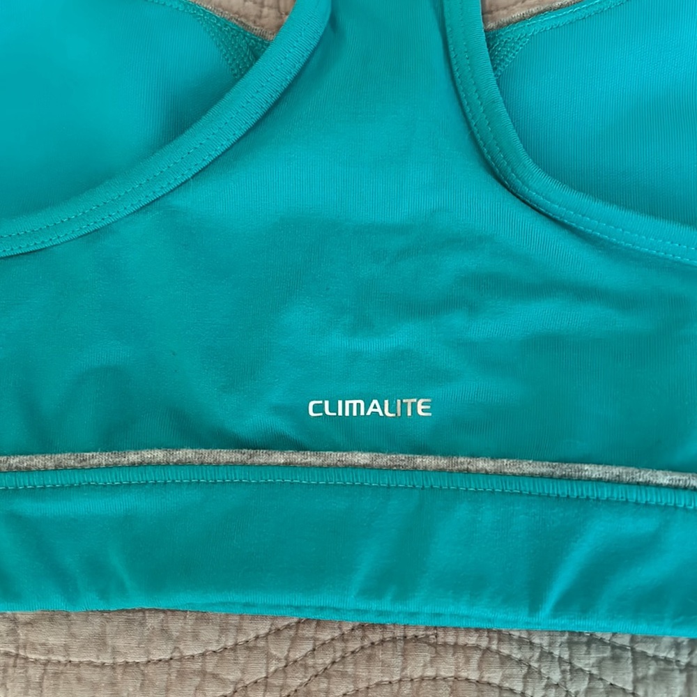Adidas Women's Sports Bra Set - Black, Purple, and Teal - Picture 8 of 8